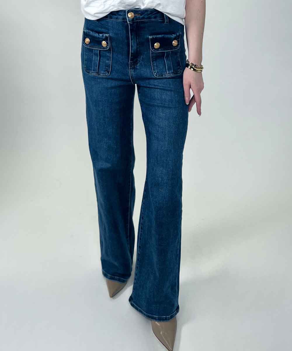 Bylydia Pocket Jeans