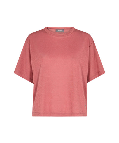 rosa kort t-shirt