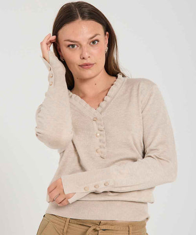 Beige tröja