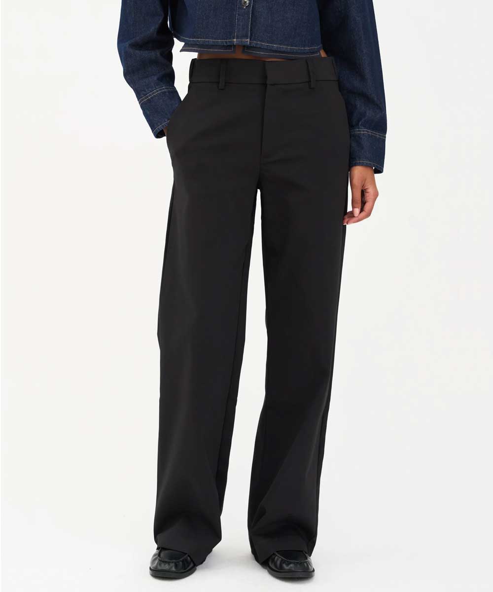 ALICE Wide Pant NOOS - Svart L32