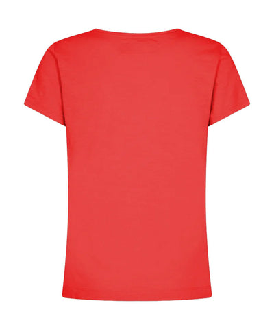 röd t-shirt bak