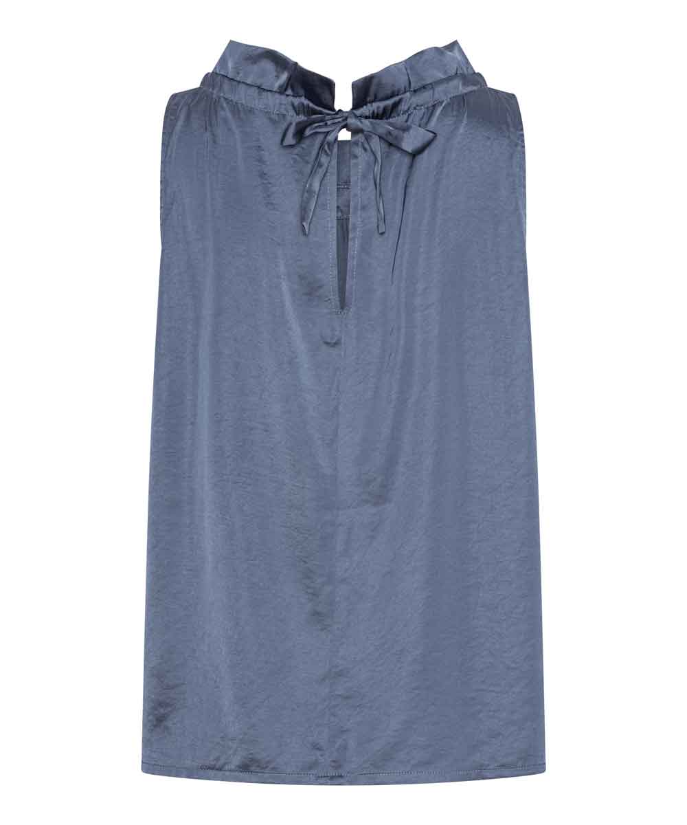 Blå blus baksida