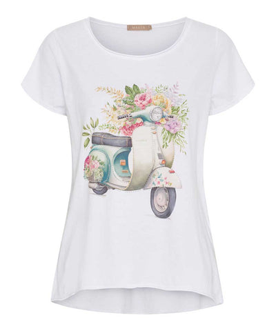 T-shirt med vespa