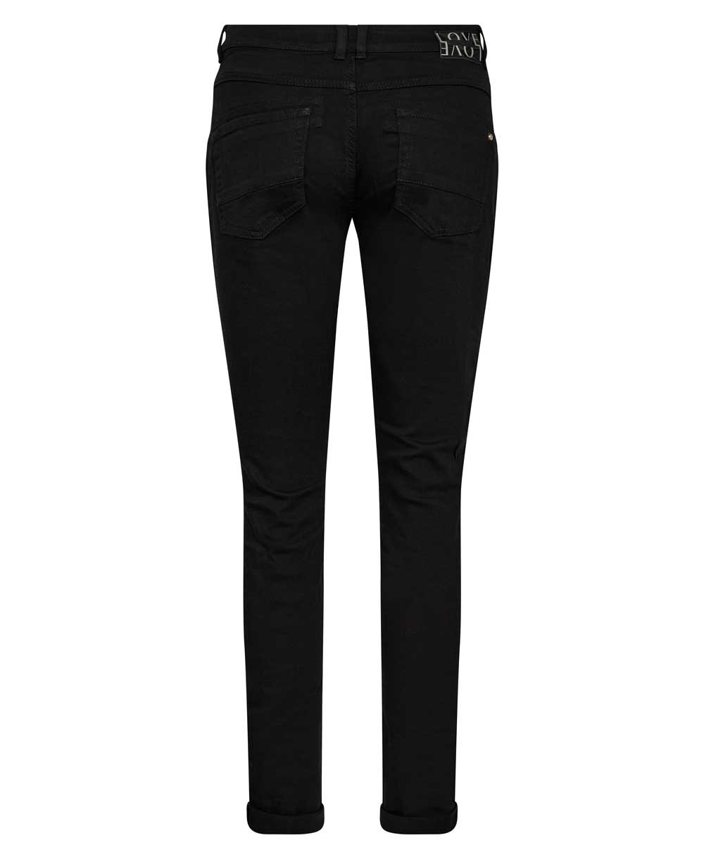 Svarta jeans baksida