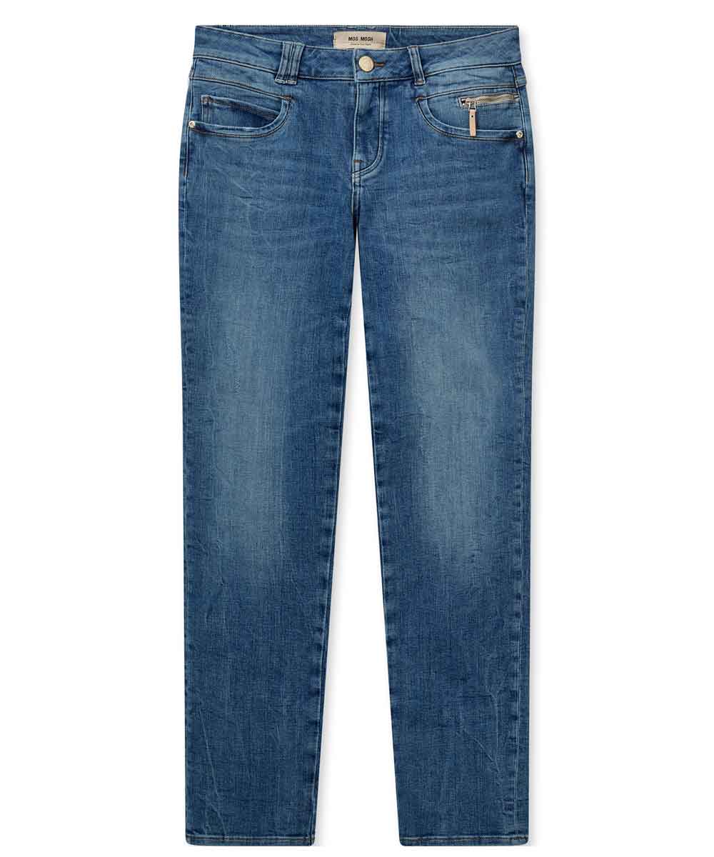 blå jeans fram