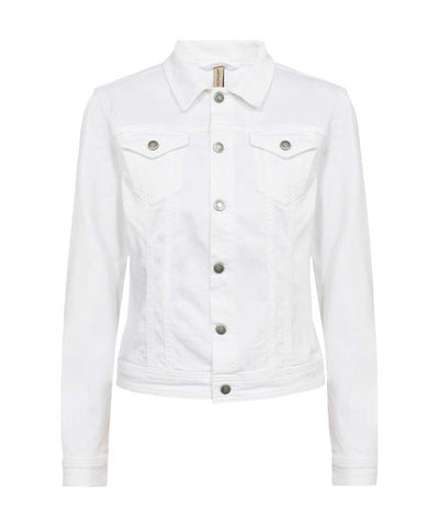 Vit jeansjacka
