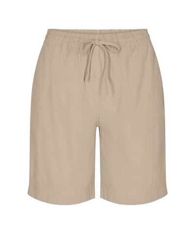 shorts i camelfärg