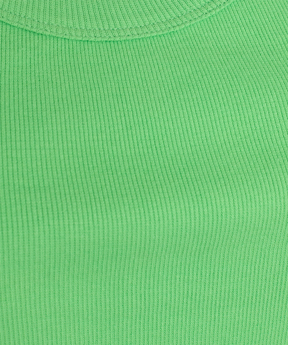 detalj grönt linne