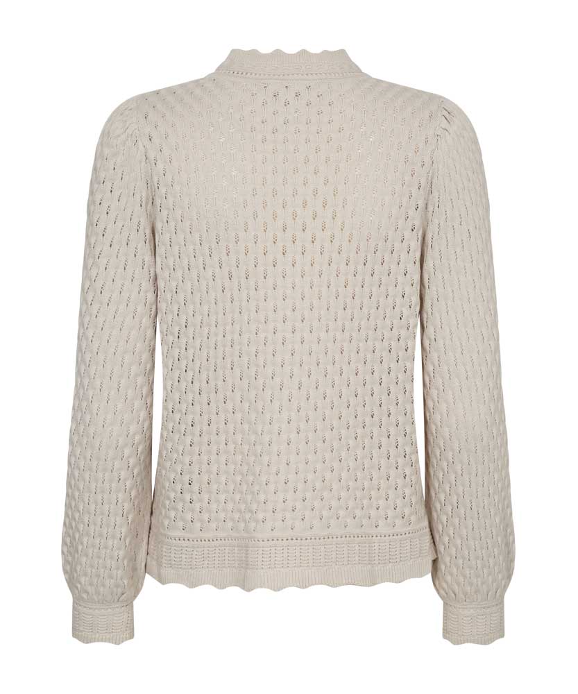 sandfärgad tröja baksida