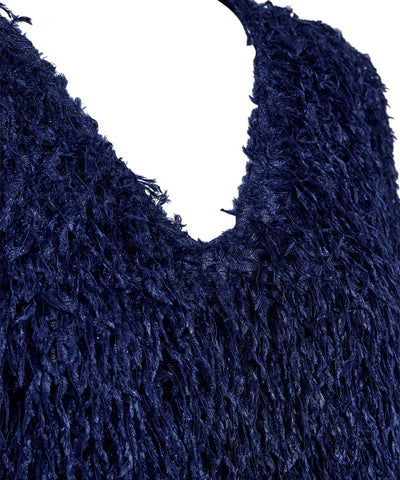 detaljer fluffig tröja