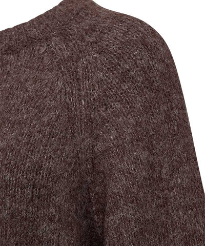 detaljer stickad tröja
