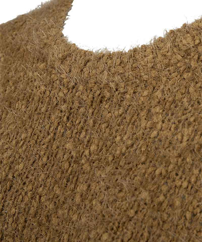 detaljer brun tröja
