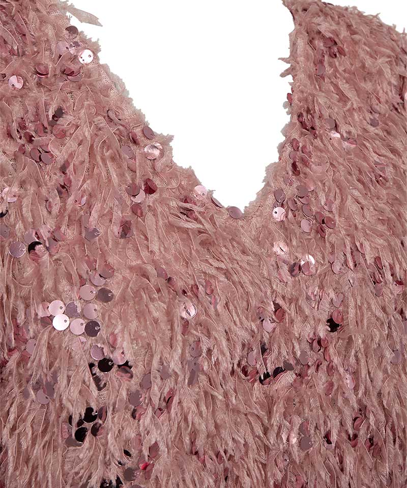 detaljer rosa tröja