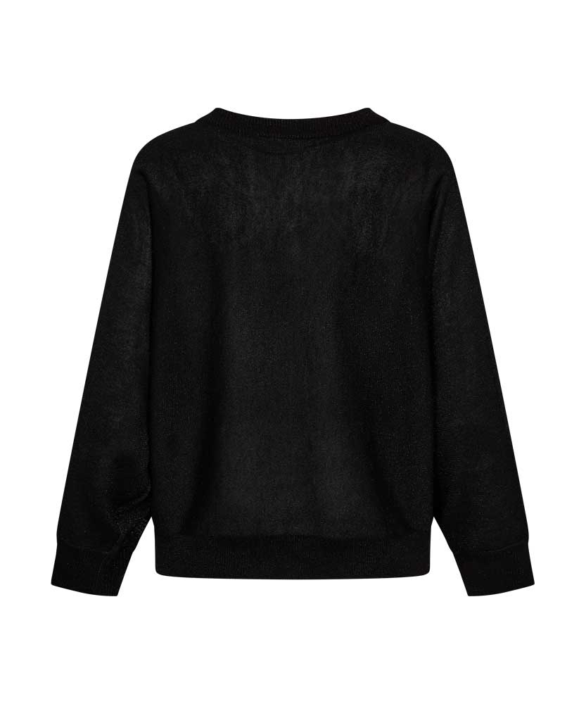 svart tröja baksida