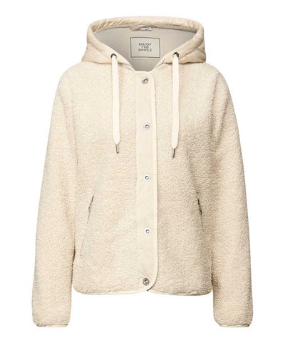 bomber jacka i beige