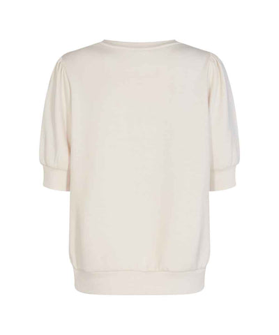 offwhite kortärmad sweatshirt baksida