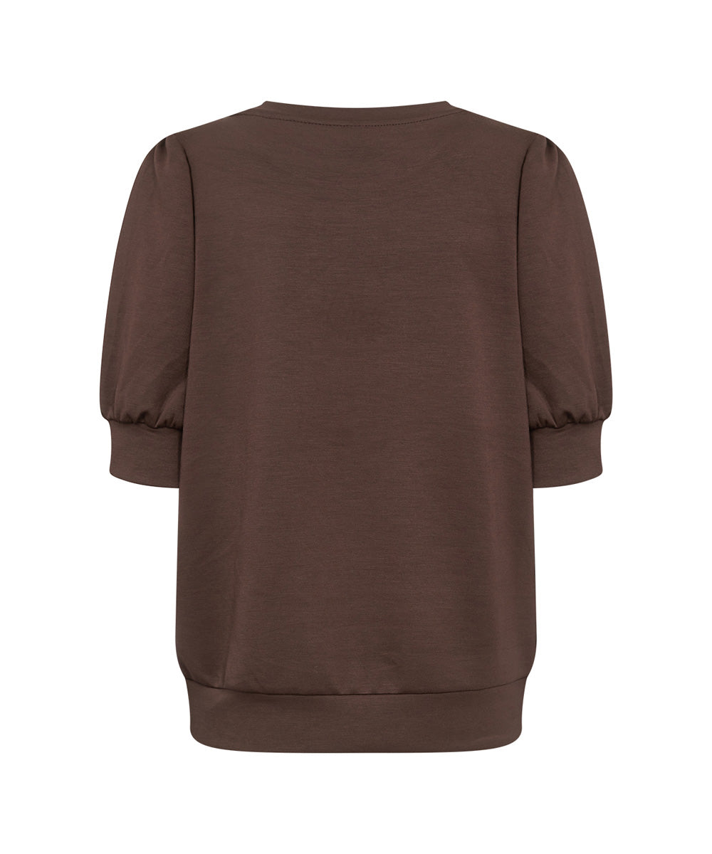 Brun sweatshirt baksida
