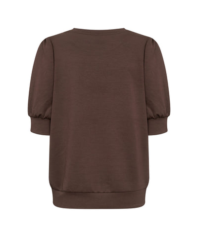 Brun sweatshirt baksida