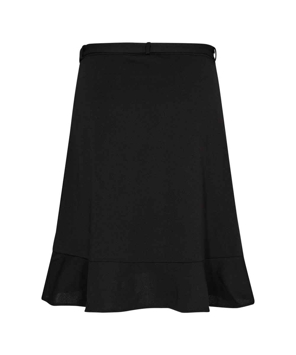 svart kjol baksida