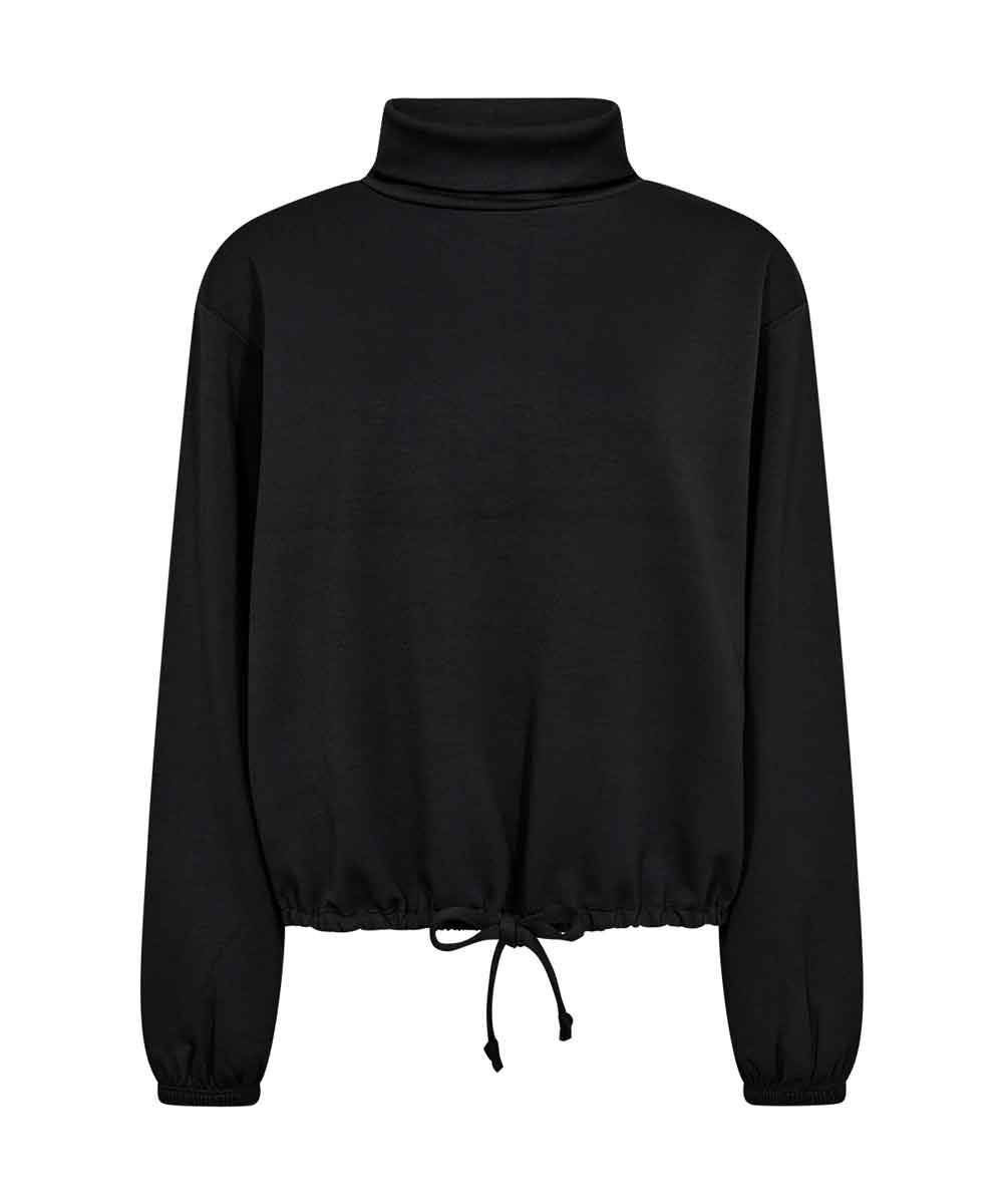 Svart sweatshirt