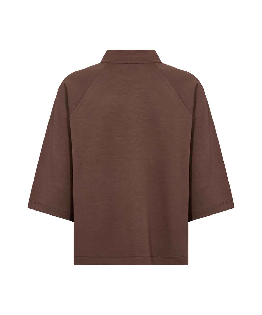 brun sweatshirt baksida