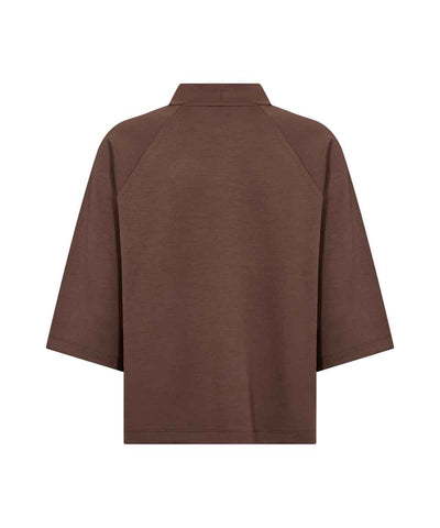 brun sweatshirt baksida