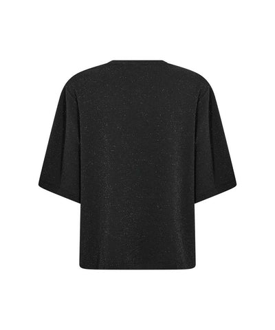 t-shirt med glitter baksida