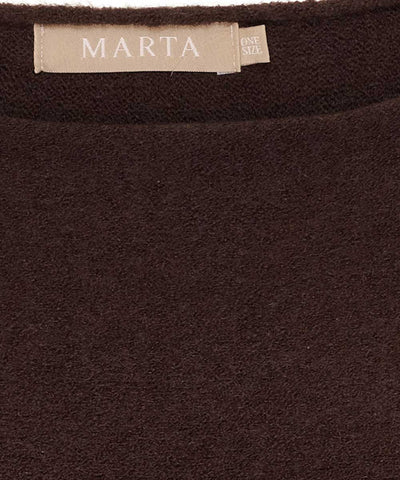 detaljer brun tröja