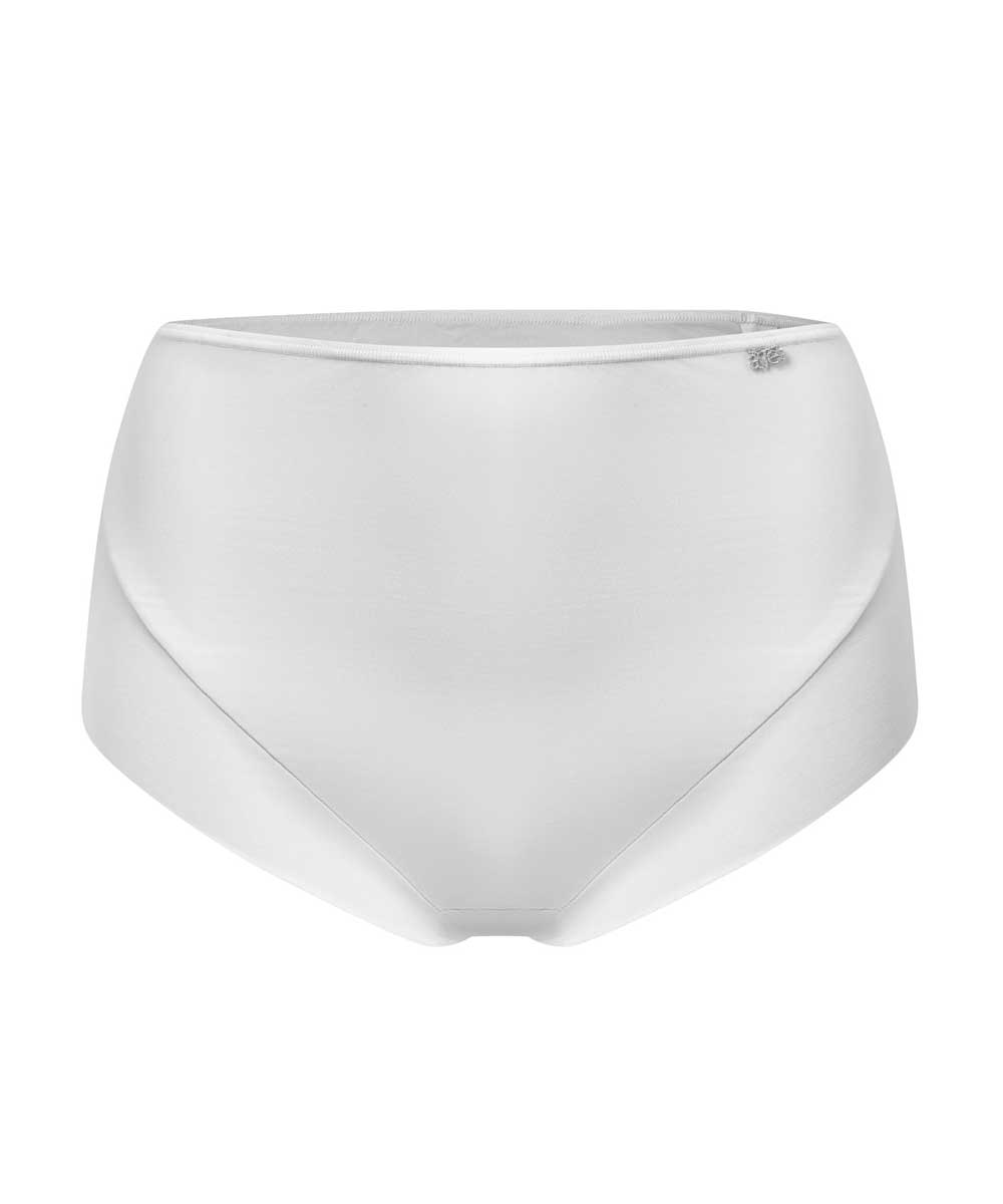 Vit trosa med hög midja