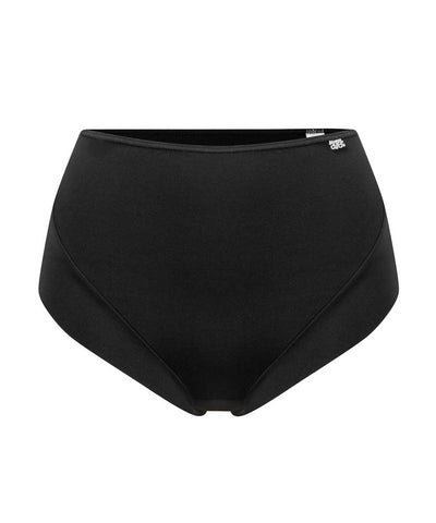 svart trosa med hög midja