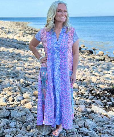 Rosa/lila klänning