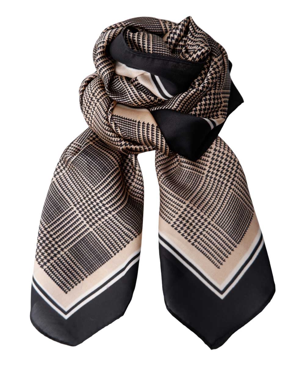 scarfs i svart