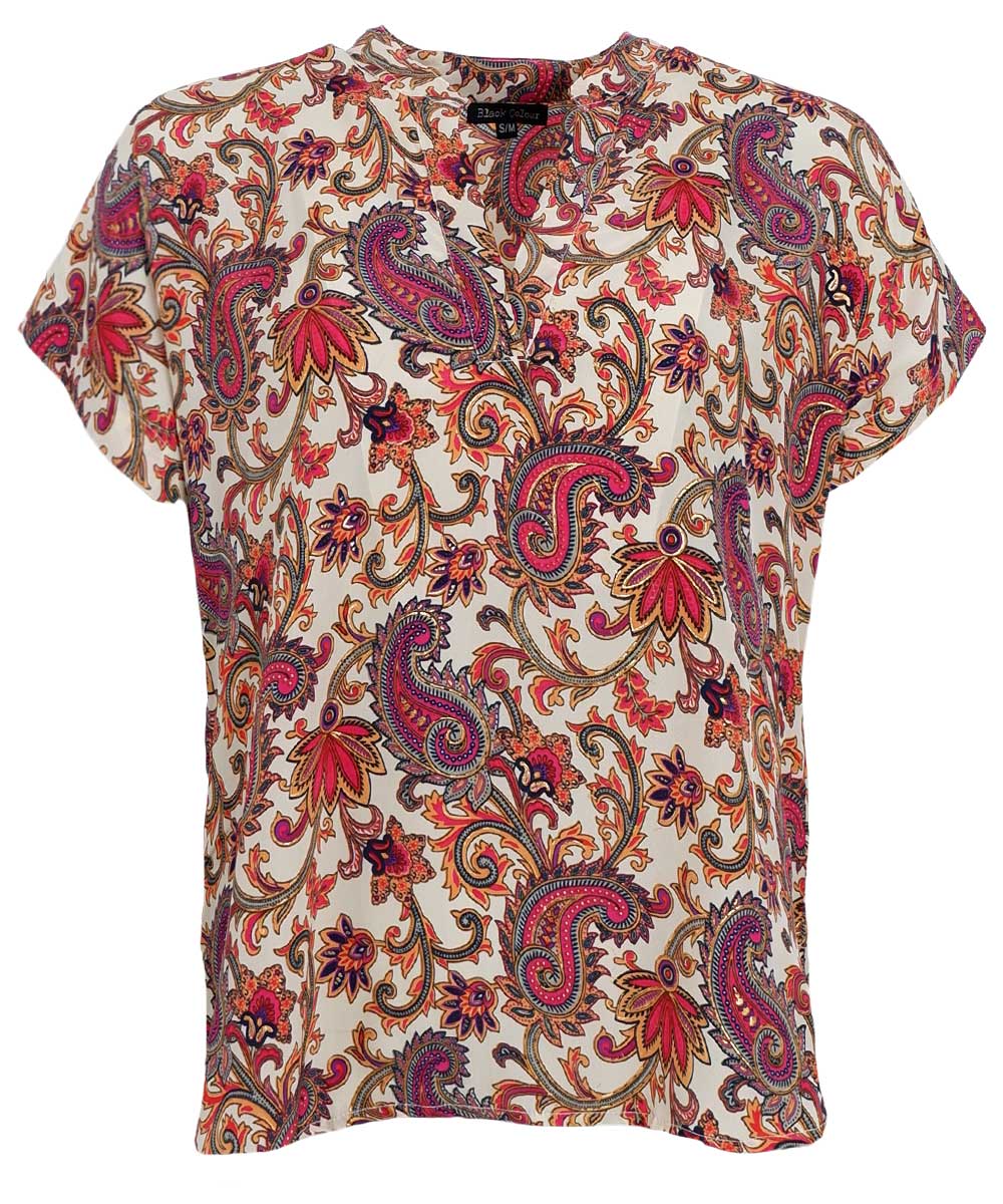 Rosamönstrad blus