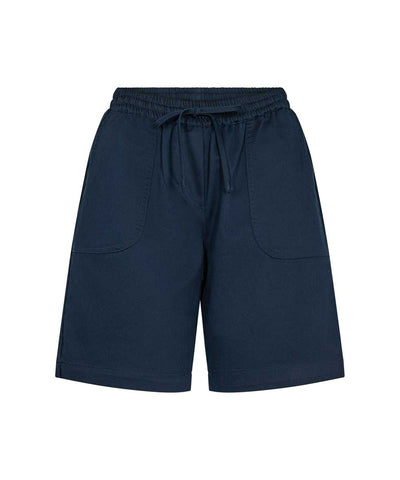 blå shorts