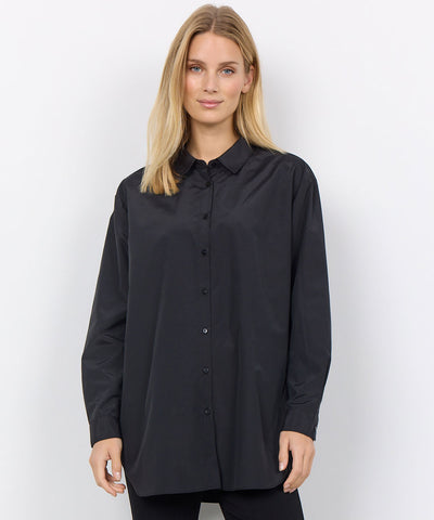 Svart oversize skjorta