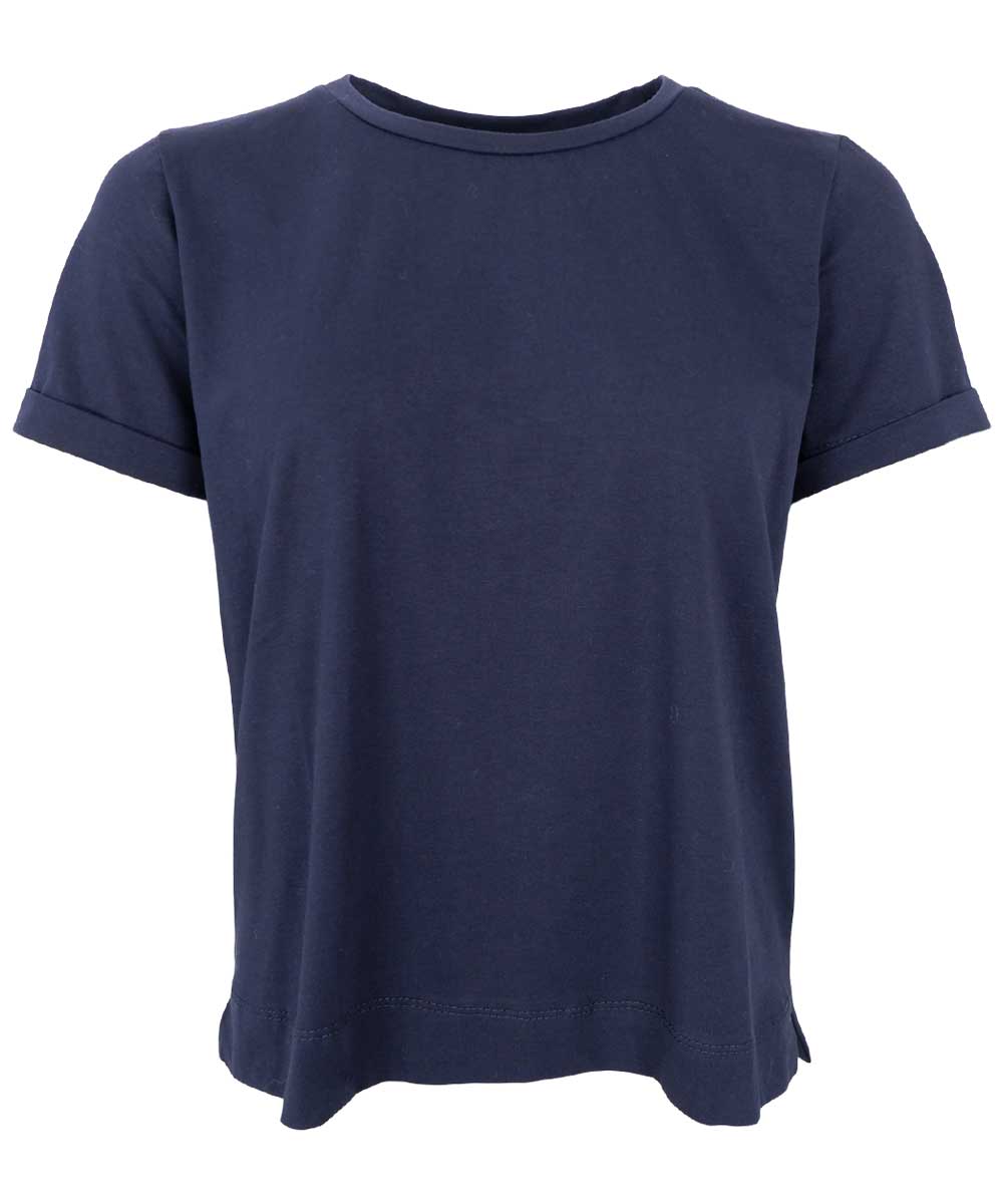 blå t-shirt