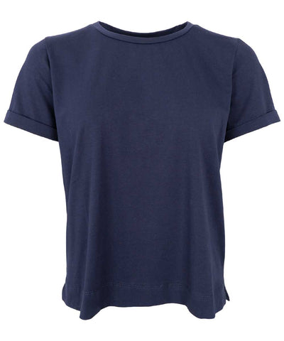 blå t-shirt