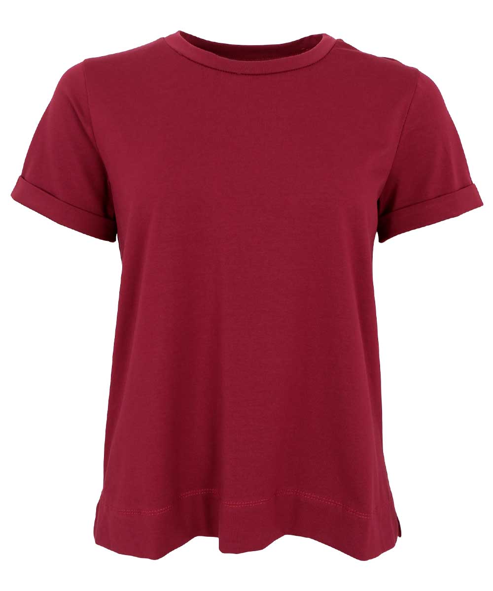 vinröd t-shirt