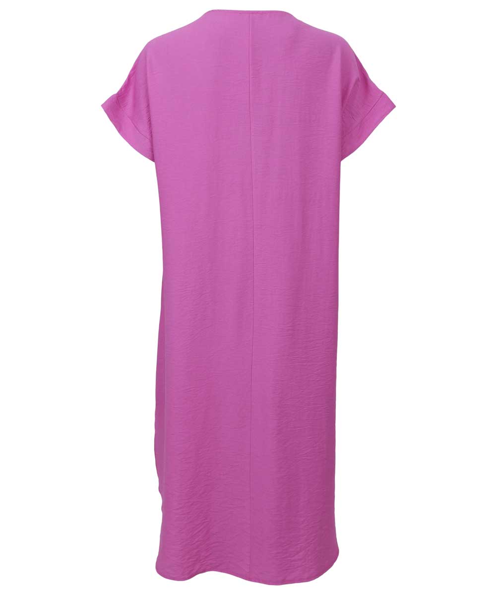 Rosa klänning baksida