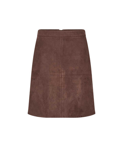 Brun kjol