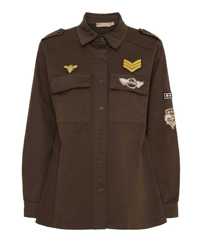 Brun army jacka