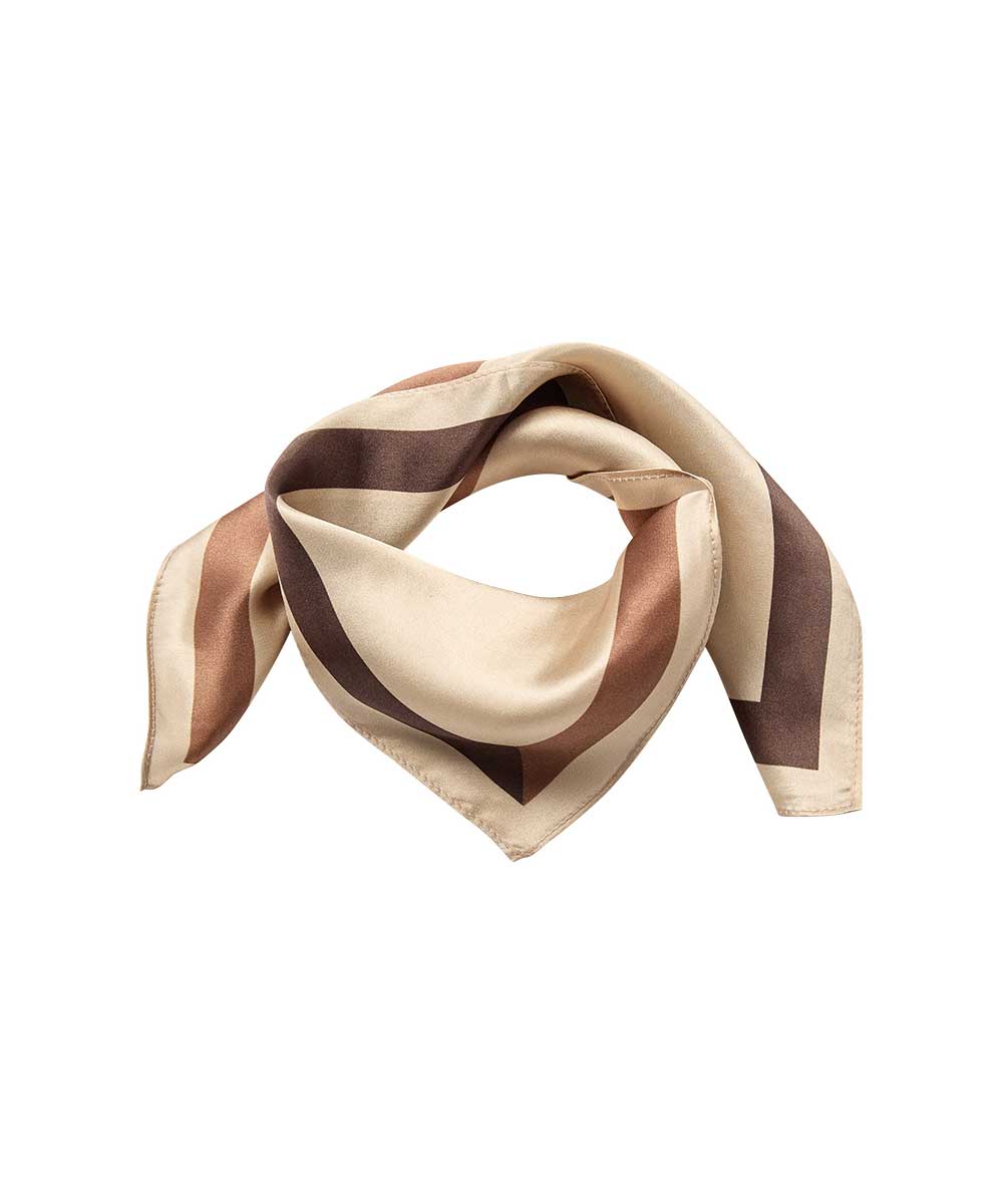 Scarf i beige/brun
