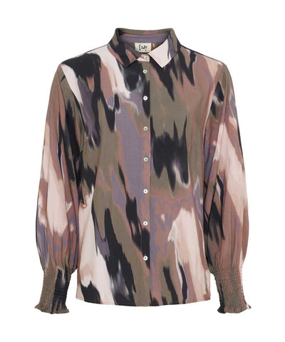 blus med mönster