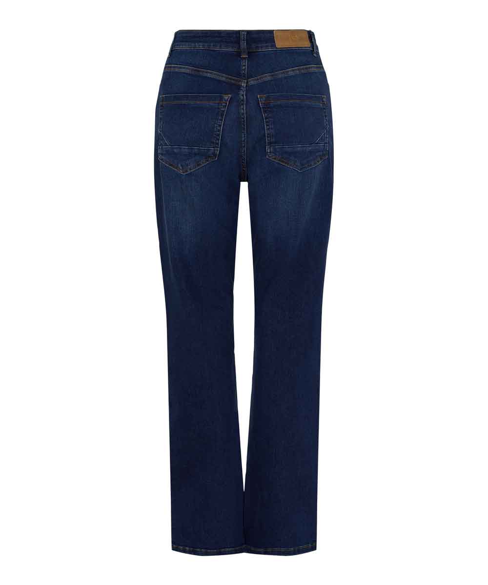 Raka jeans blåa bak