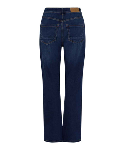 Raka jeans blåa bak