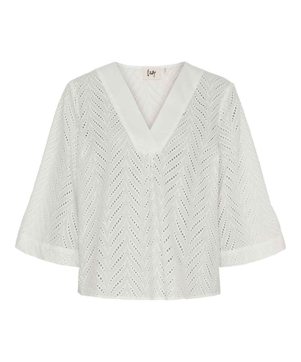 Vit blus