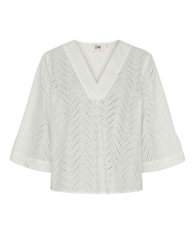 Vit blus
