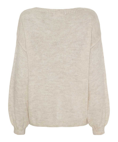 beige tröja baksida