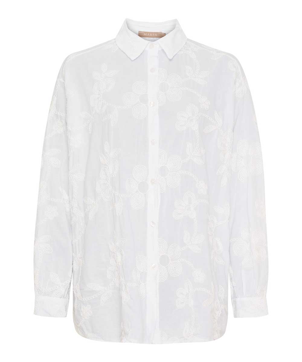Broderad skjorta