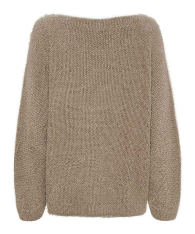 beige tröja baksida